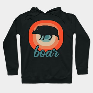 Wild boar traditional costumes wild boar huntress forest Hoodie